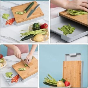 SliceEase : planche à découper design et pratique