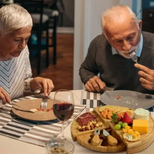 Accessoire de cuisine en bambou pour fromage