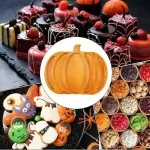 Plateau décoratif Halloween pour servir des friandises