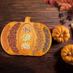 Plateau décoratif pour une ambiance d'Halloween