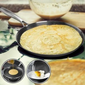 Poêle induction pour crêpes, design élégant et pratique