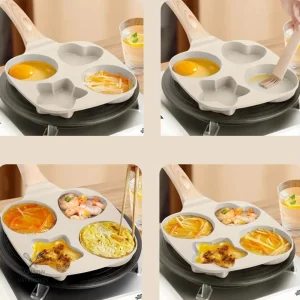 Ustensile de cuisine antiadhésif pour omelettes parfaites