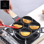 Poêle à pancakes antiadhésive en inox durable