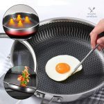 Poêle inox haut de gamme pour une cuisson parfaite