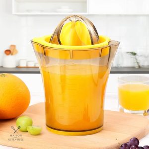 Presse agrume 600 ml, idéal pour les agrumes frais