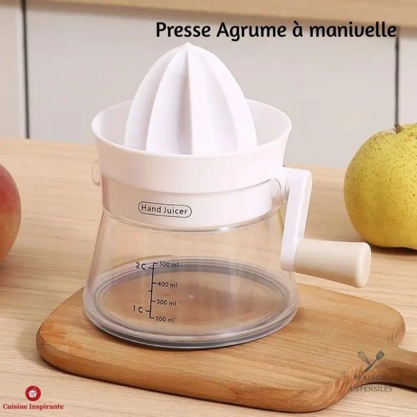 Presse à jus manuel, idéal pour la cuisine