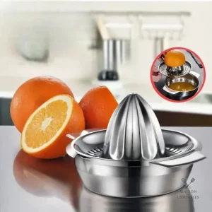 Presse citron en acier inoxydable