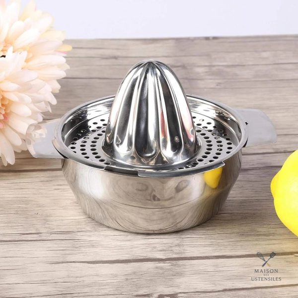 Presse à jus design inox
