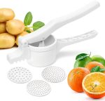 Ustensile de cuisine : presse purée à disques