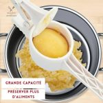 Outil de cuisine pour purée, 3 disques inclus