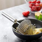 Presse purée en inox pour un écrasement efficace