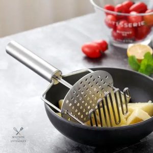 Presse purée en inox pour un écrasement efficace