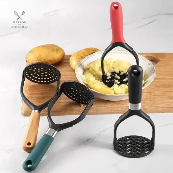 Presse purée ergonomique pour une texture lisse