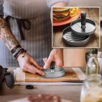 Ustensile pratique pour préparer des steaks hachés