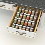 Accessoire de cuisine pour épices, idéal pour tiroirs