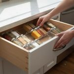 Organisateur de tiroirs pour épices