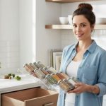 Solution de rangement pour épices en cuisine
