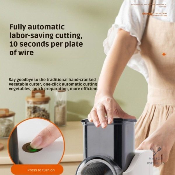Râpe rechargeable pour fromage, design ergonomique