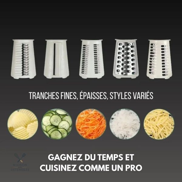 Râpe à fromage rotative pour garnitures