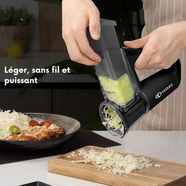 Râpe à légumes pratique pour gagner du temps en cuisine