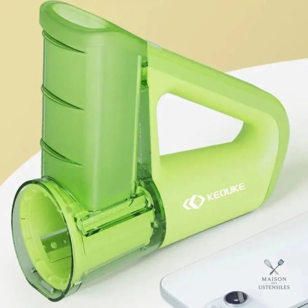 rape-legumes-electrique-vert-1 Râpe à légumes électrique - Vert