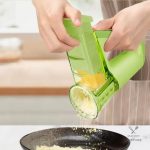 Râpe à fromage électrique, modèle vert