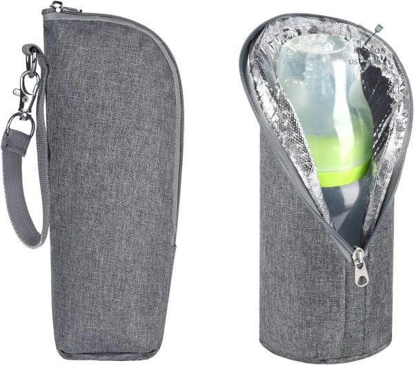 Protection isotherme pour bouteille en déplacement