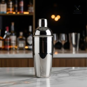 Shaker à cocktail professionnel en inox