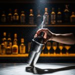 Shaker cocktail design élégant et pratique