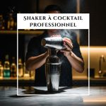 Shaker à cocktail pour mixologie professionnelle