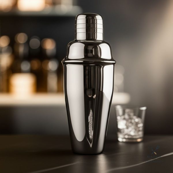 Équipement de bar, shaker pour recettes de cocktails