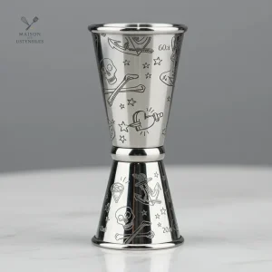 Shaker en inox pour mixologie professionnelle