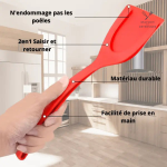 Spatule souple pour omelettes et œufs brouillés