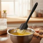 Ustensile de cuisine en silicone noir