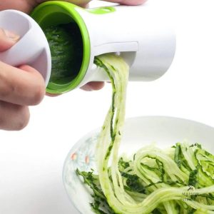 Spiraliseur de légumes, idéal pour des garnitures créatives