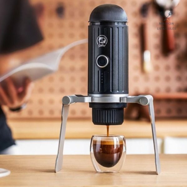 Support expresso portable pour une utilisation pratique