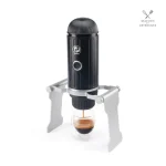 Support léger pour machine expresso en voyage