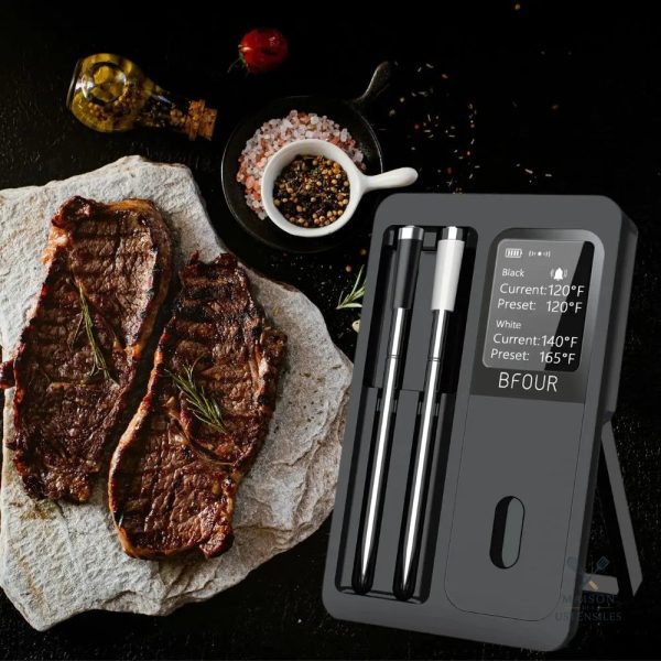 Gadget de cuisine : thermomètre sans fil pour viandes