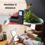 Thermomètre à viande sans fil, idéal pour les chefs
