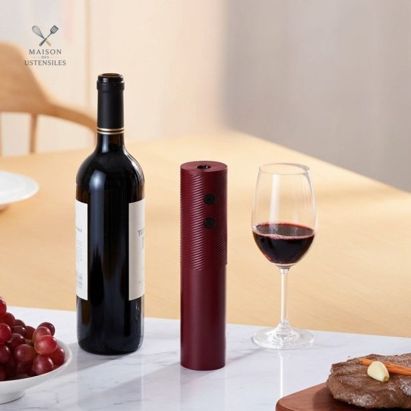 Outil pratique pour ouvrir les bouteilles de vin facilement