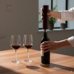 Appareil électrique pour déboucher les bouteilles en un clin d'œil